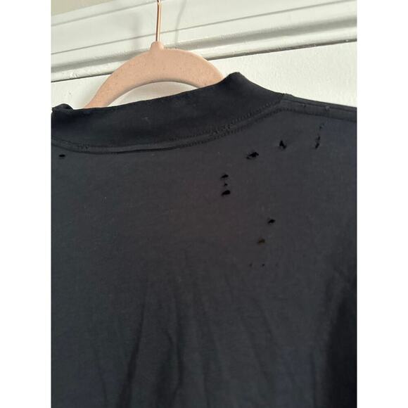 BALENCIAGA Oversized Baggy Distressed Printed Tee Free Styling Tips Hotline NWT - Picture 9 of 11